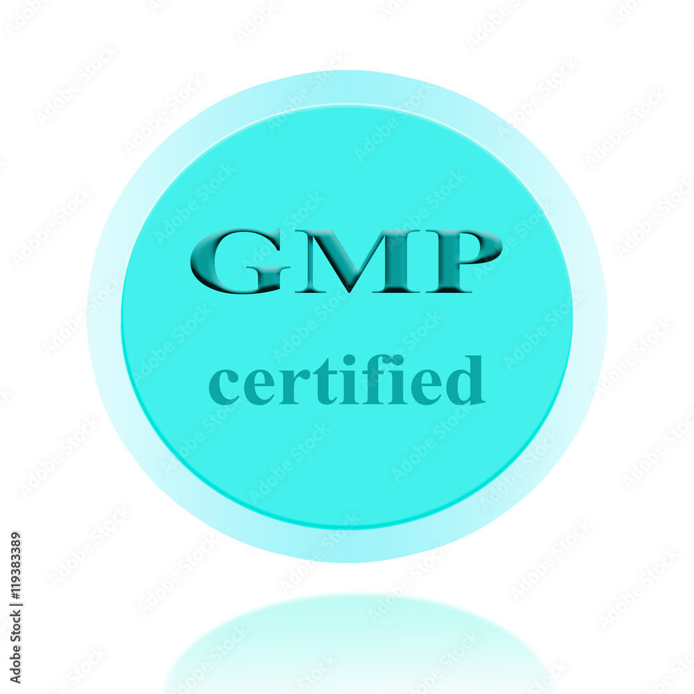 GMP certified icon or symbol image concept design for business and use in company system. GMP certified icon or symbol image concept design for business and use in company system.