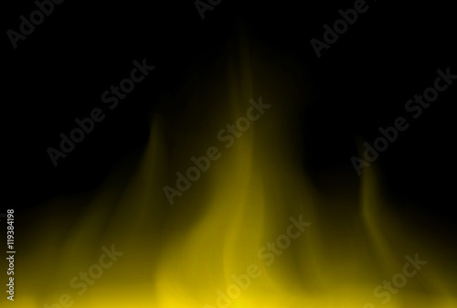 Yellow Lights Abstract background unusual illustration