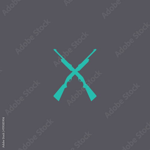 Shotgun icon vector