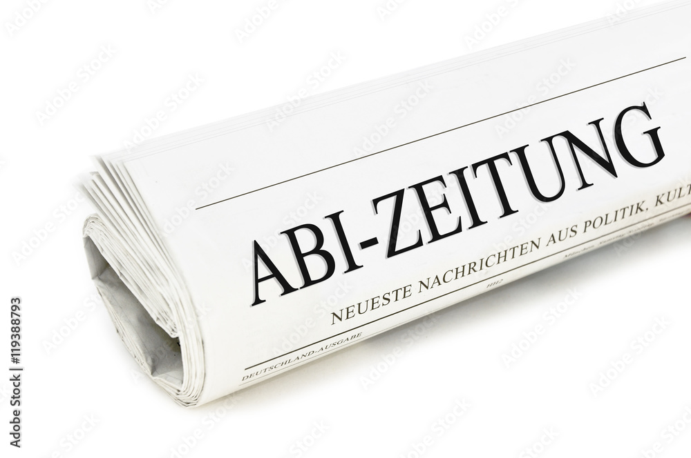 Wunschmotiv: Abi Zeitung #119388793