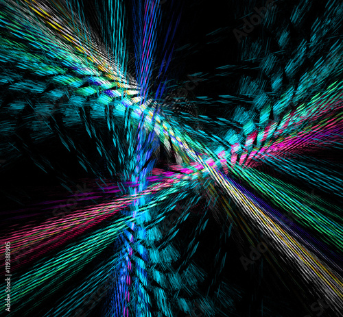 Abstract fractal design.