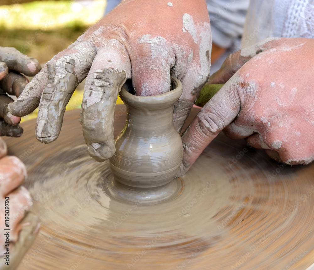 traditional handmade ceramic pot traditional handmade ceramic pot