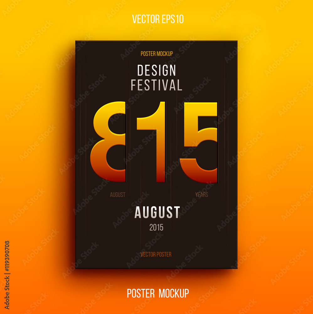Design Festival Poster Template Design Festival Poster Template