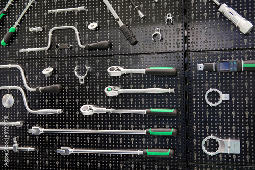 The image of a tool organizer