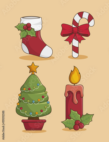 happy merry christmas   icon