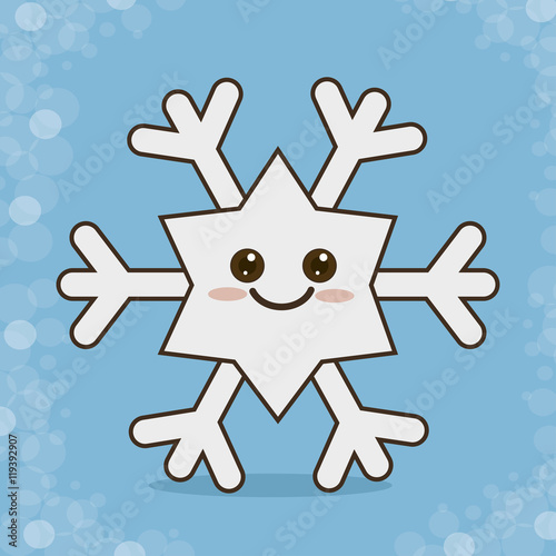 snowflake character  icon