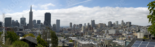 Panorama von San Francisco  Kalifornien