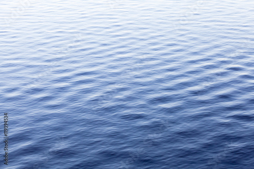 Blue sea water surface with ripple, background