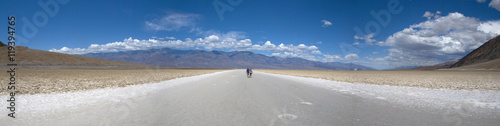 Salzw  ste bei Badwater im Death Valley Nationalpark in Kalifornien