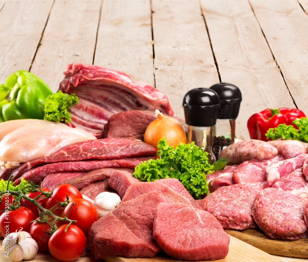 Meat. Meat.