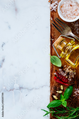 Olive oil and ingredients