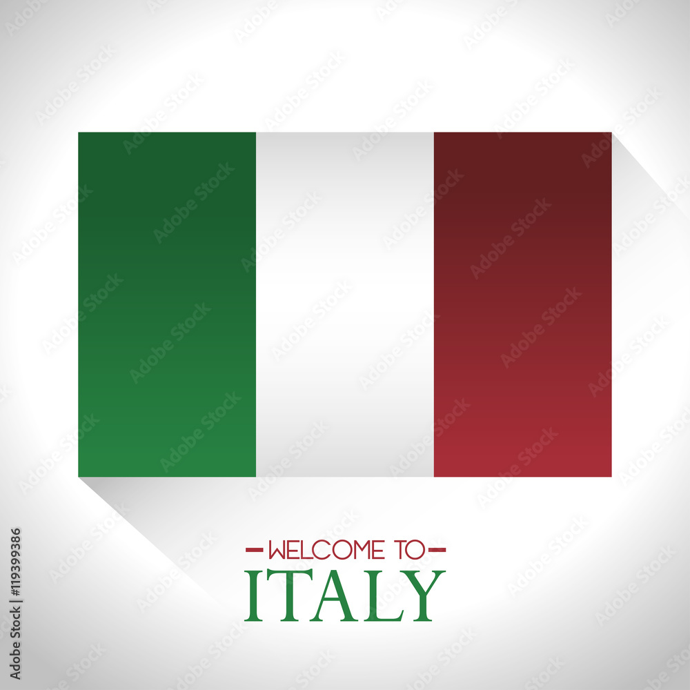 italy flag isolated icon vector illustration design italy flag isolated icon vector illustration design