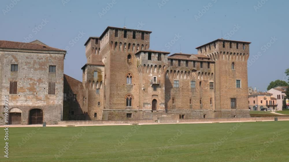 Lateral View of Saint George castle in Mantua
Lateral View of Saint George castle in Mantua