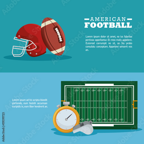 american football sport icon vector illustration design photo