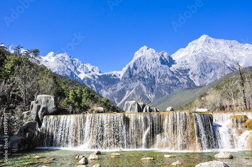 The plateau scenery in winter,Yunnan,China 