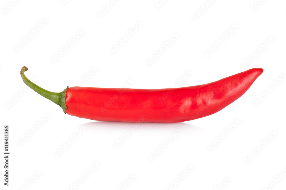 red chili or chilli cayenne pepper isolated on white background red chili or chilli cayenne pepper isolated on white background