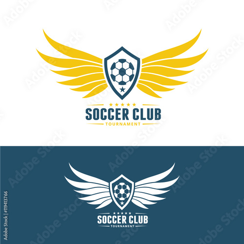 Football college logo,football logo,vector logo template