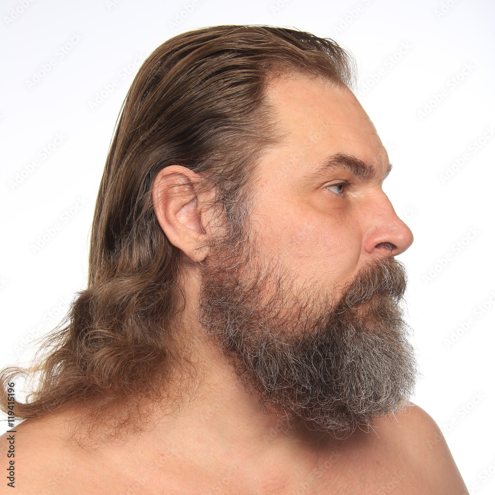 Obraz premium portrait of a man with a beard