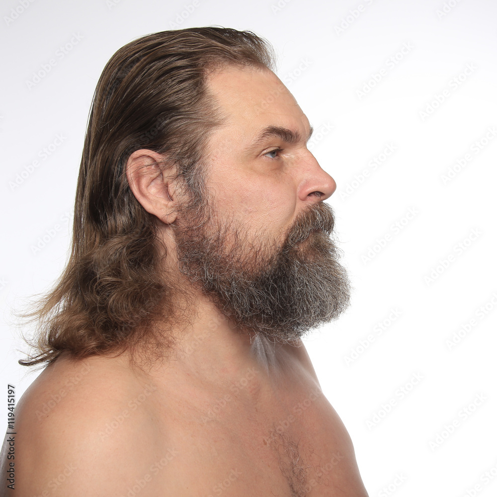 Obraz premium portrait of a man with a beard