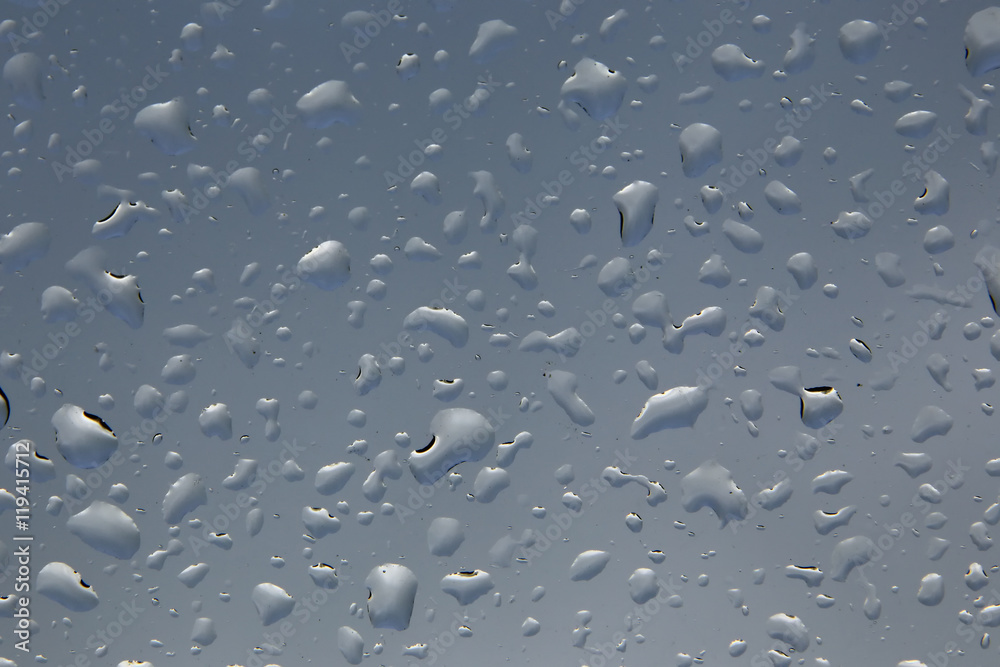 raindrops on the glass raindrops on the glass