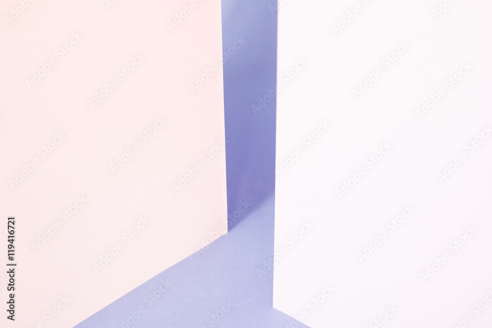 white and blue paper background