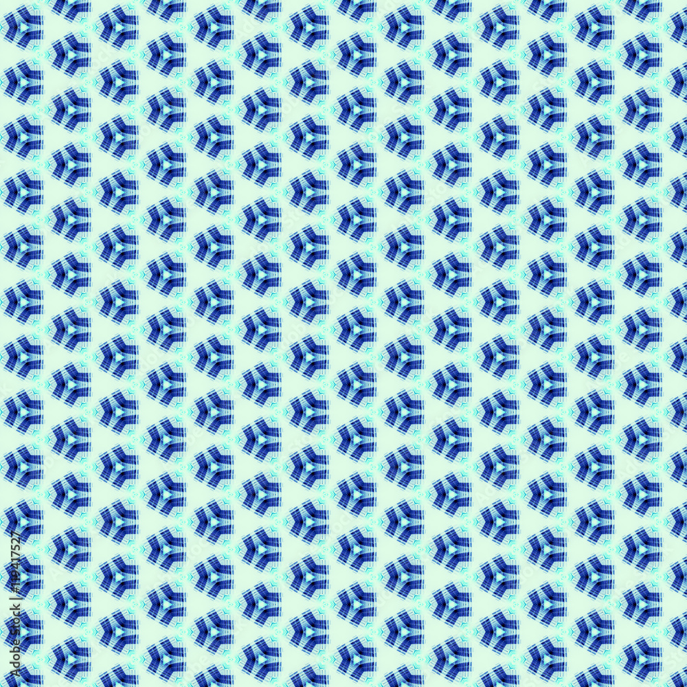 Blue Triangles