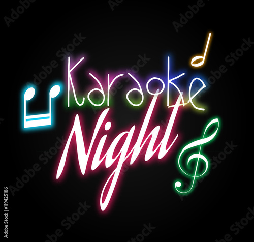 Karaoke Night vector