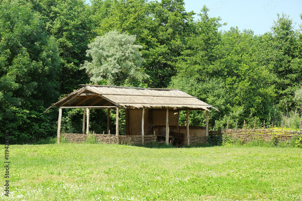 Rural land with horse yard