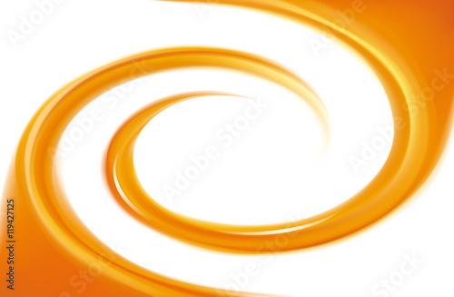 Vector abstract background. Frame of curl fluid surface
