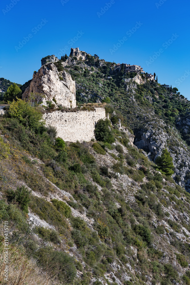 Eze - old village in France Eze - old village in France