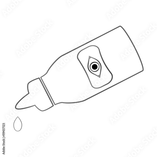 eye drops icon loop