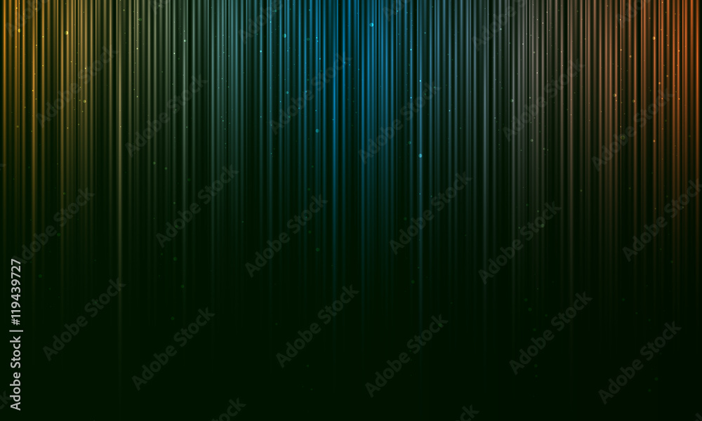 Abstract background is from glowing stripes and particles.Vector