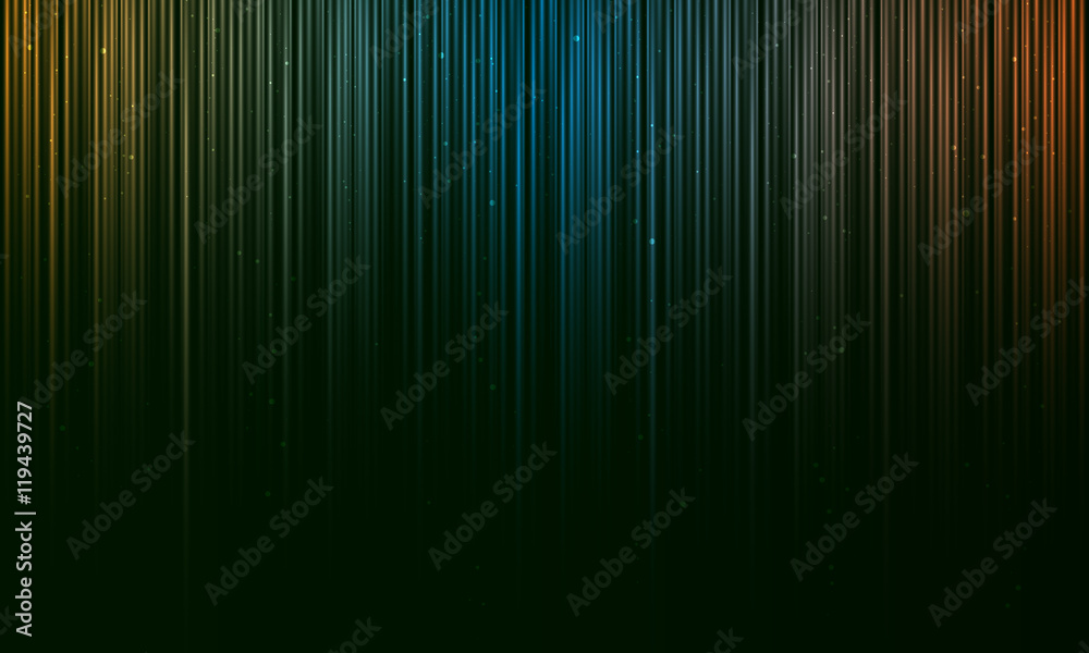 Abstract background is from glowing stripes and particles.Vector Abstract background is from glowing stripes and particles.Vector