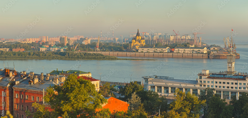 landscape of Nizhniy Novgorod