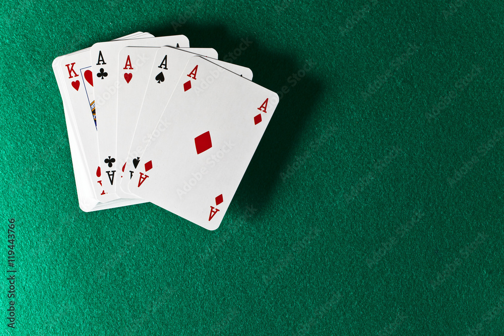 Obraz premium playing cards