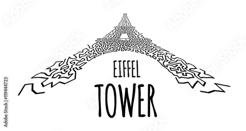 Eiffel Tower vector
