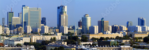 Panorama nowoczesnej Warszawy