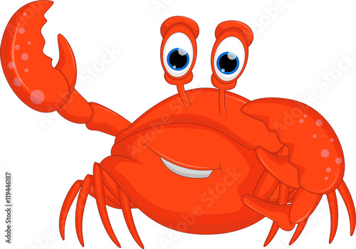 cute crabs cartoon