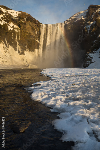 Icy Skogafoss