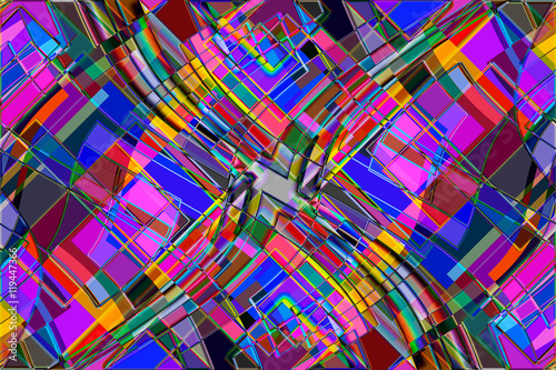 Psychedelic Swirl Background
