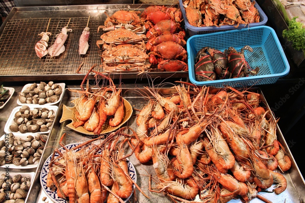 Fototapeta premium Seafood in Thailand