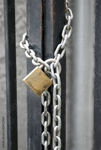 Old padlock