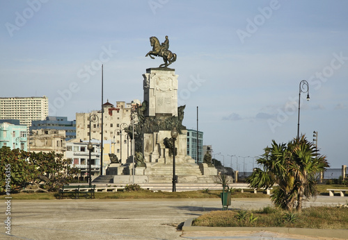 Monument to Antonio Maceo Grajales in Havana. Cuba photo