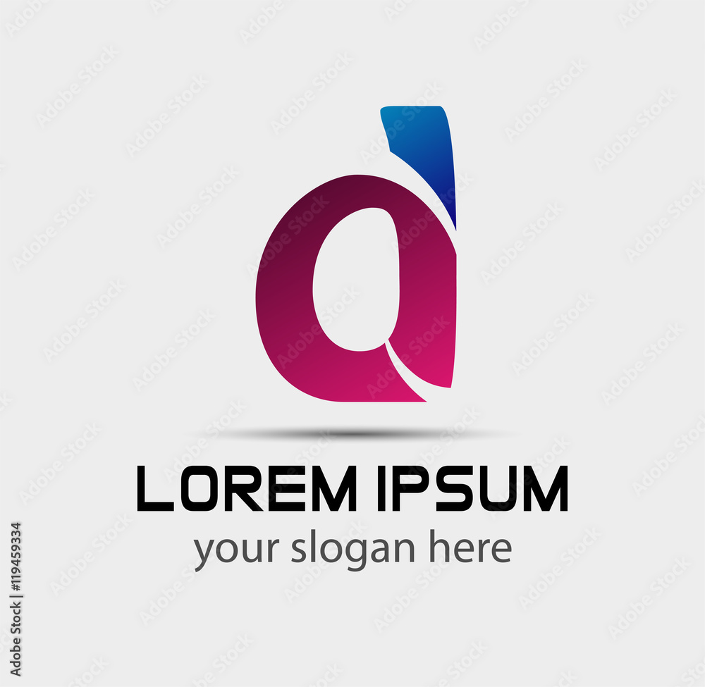 Letter d logo icon design template elements
Letter d logo icon design template elements