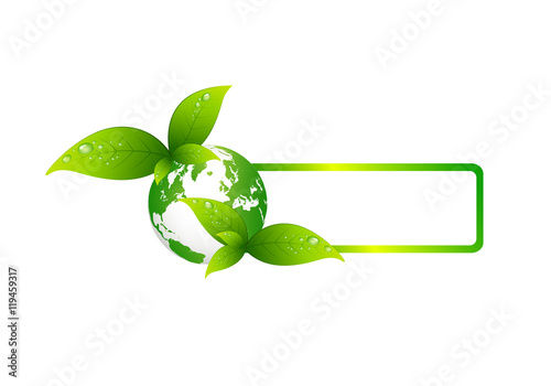 Save energy for earth, Label tag design