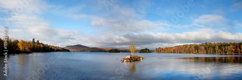 Tupper Lake In Autumn photo