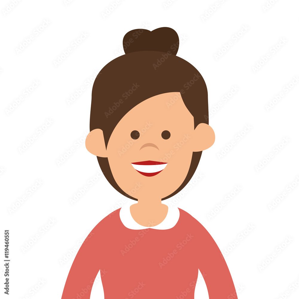 avatar woman cartoon