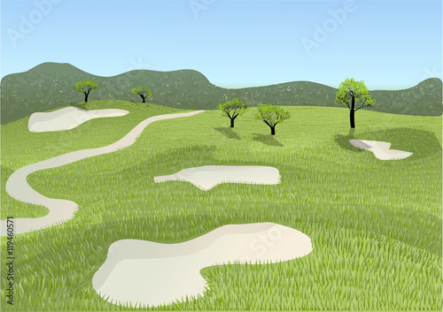 golf course