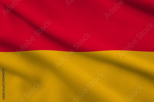 Flag of Burgenland  Austria