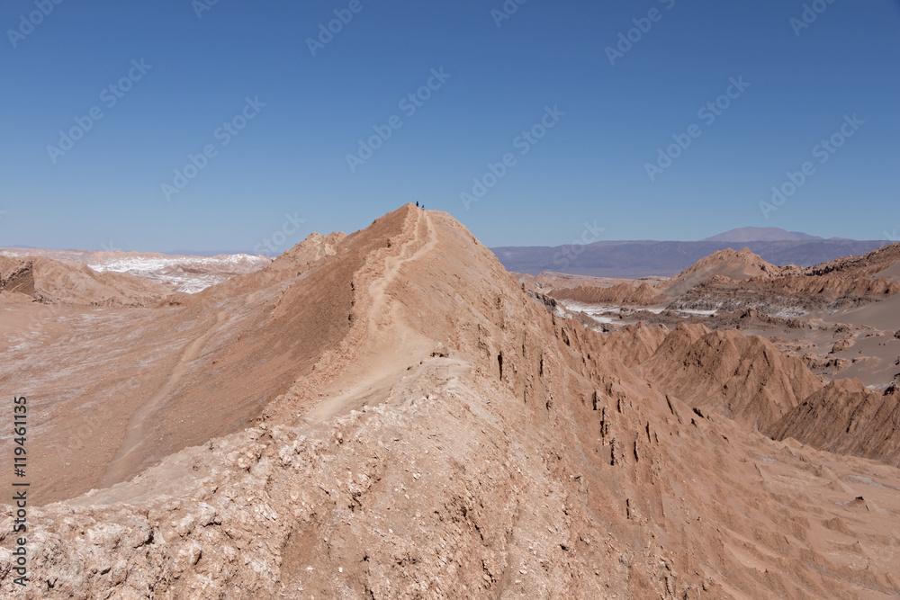 View from Valle de la Luna (Moon Valley), Atacama Desert, Chile

